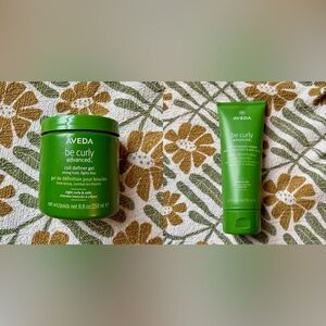 Aveda Be Curly cream/Be Curly gel bundle